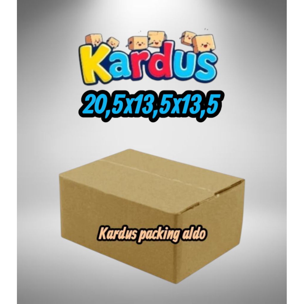 

kardus box packing 20,5x13,5x13,5