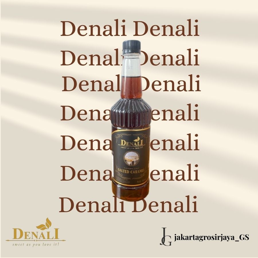 

DENALI SYRUP SALTED CARAMEL - SIRUP KARAMEL ASIN 750 MILI