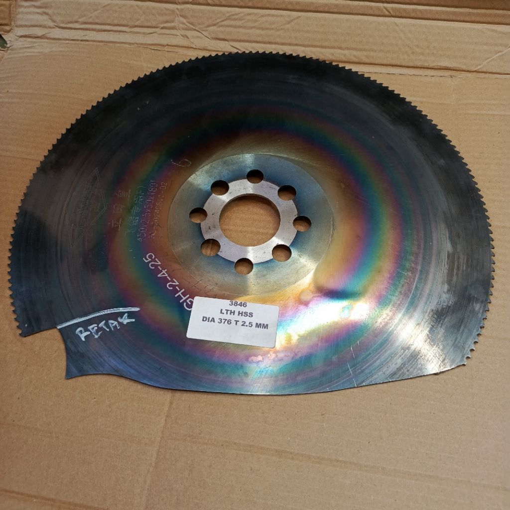 A075 Circle Saw HSS / Gergaji HSS / Bahan Taji Ayam / Bahan Pisau Premium