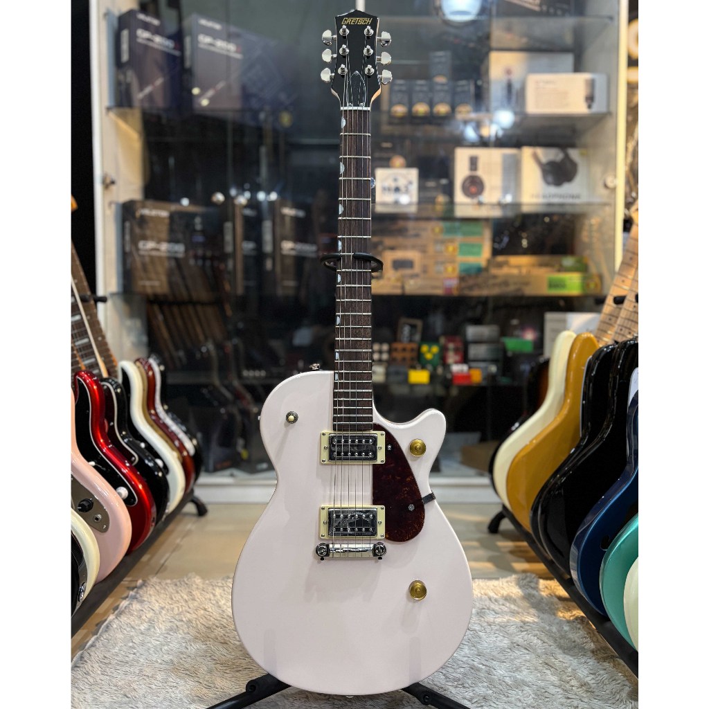 Gretsch G2210 Streamliner Jr Jet Club Vintage White Made In Indonesia