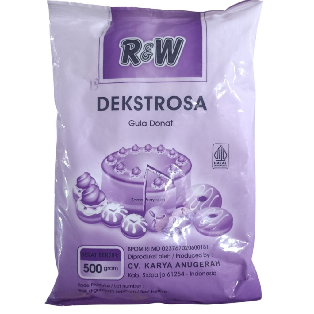 Dekstrosa Gula Donat R&W 500gr