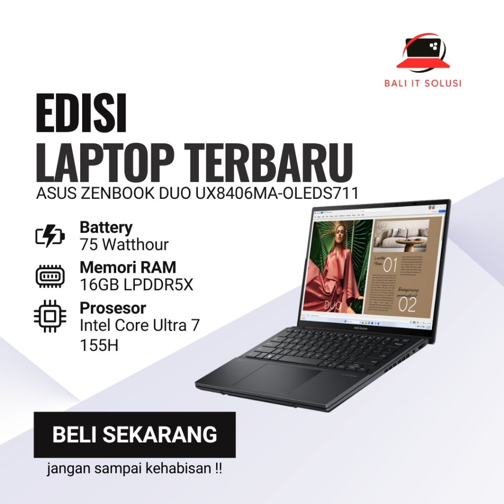 ASUS ZENBOOK DUO UX8406MA-OLEDS711