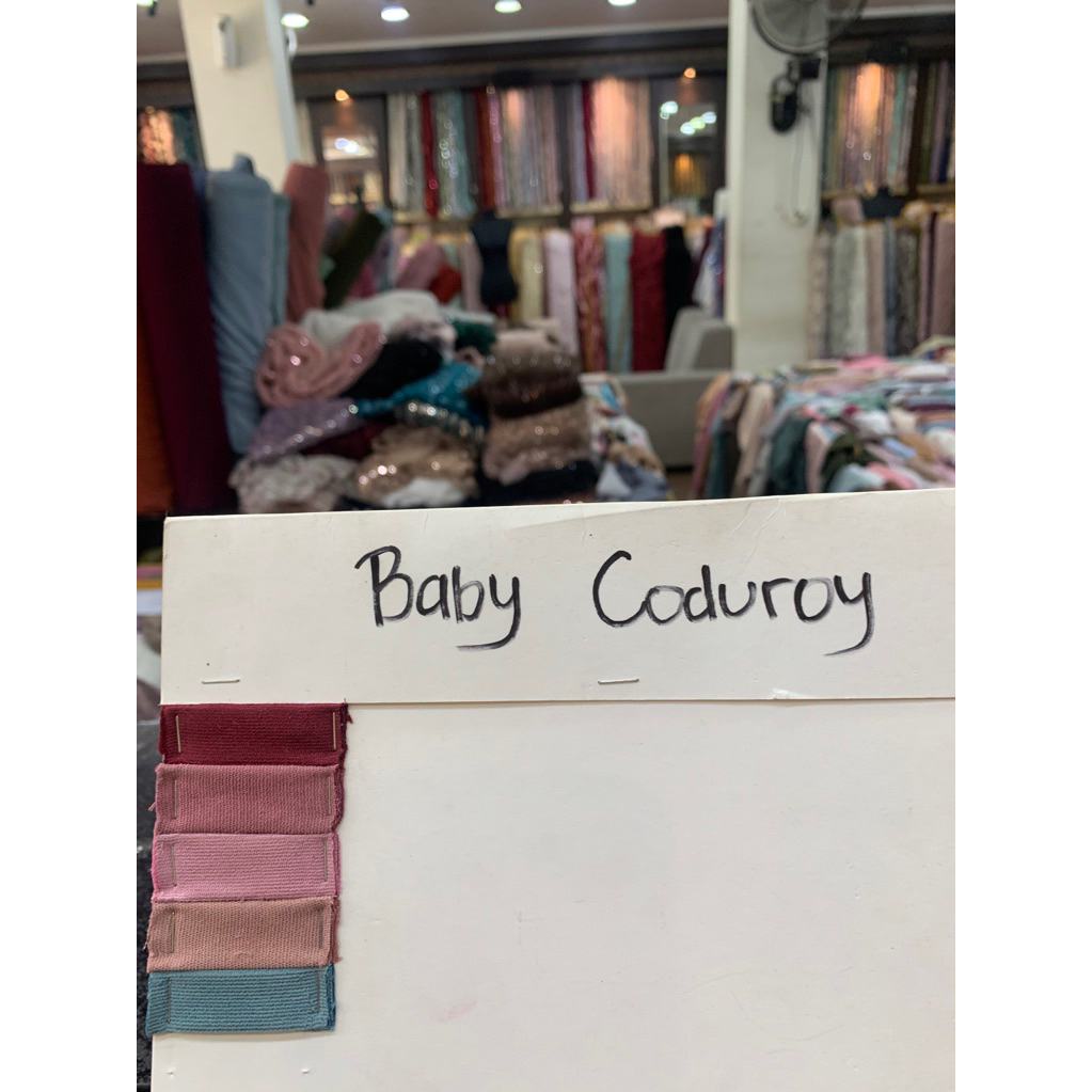 Baby Corduroy lebar 150 | Kain Baby Corduroy Polos