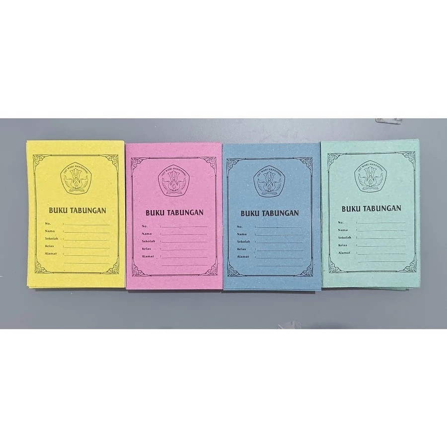 

(MURAH) Buku Tabungan Murah/Buku Tabungan Sekolah Pancasila Murah 12 Halaman