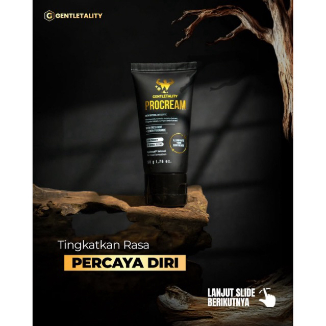 GENTLETALITY - Pro Cream Krim Khusus Pria
