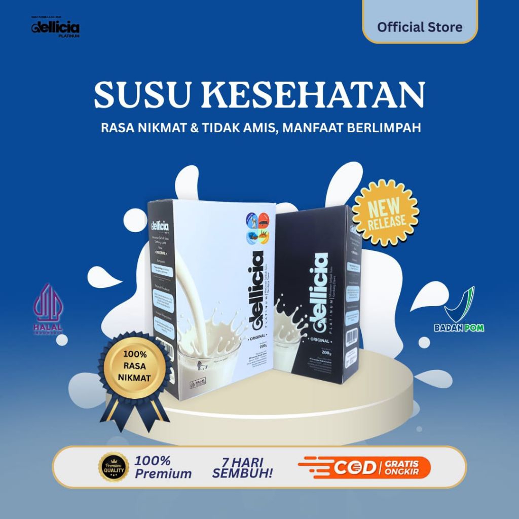 

susu dellicia platinun untuk tulang dan formulasi penyembuhan