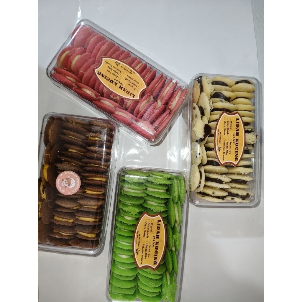 

KUE KERING LIDAH KUCING VARIAN RASA