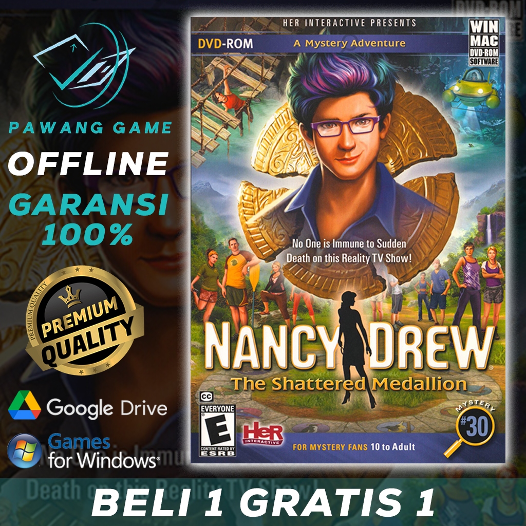 Nancy Drew The Shattered Medallion | PC GAME | LAPTOP GAME | DOWNLOAD