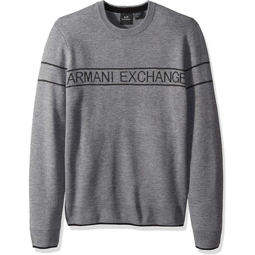 AX Armani Exchange Men's Crewneck Sweatshirt (WT CUT) Original
