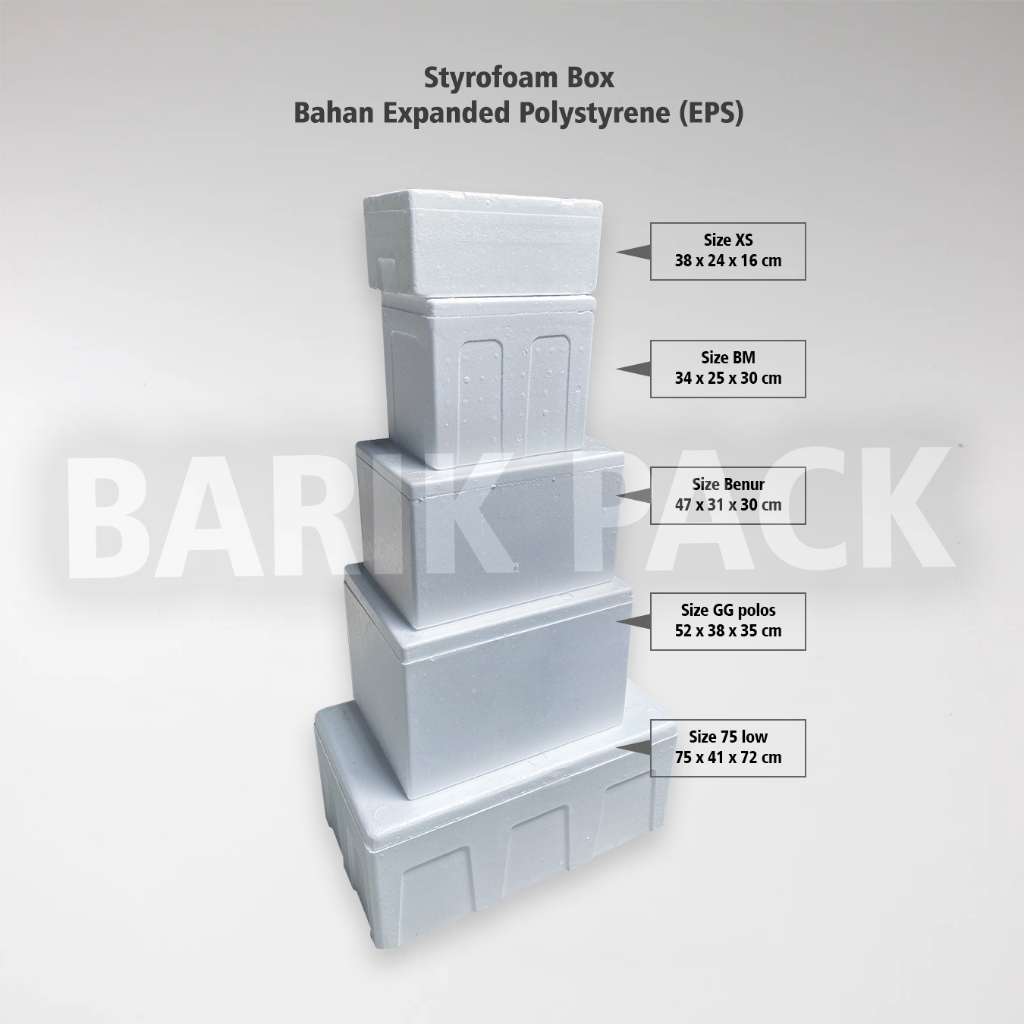Styrofoam Box / Styrofoam Gabus / Box Sterofoam / Box Ikan