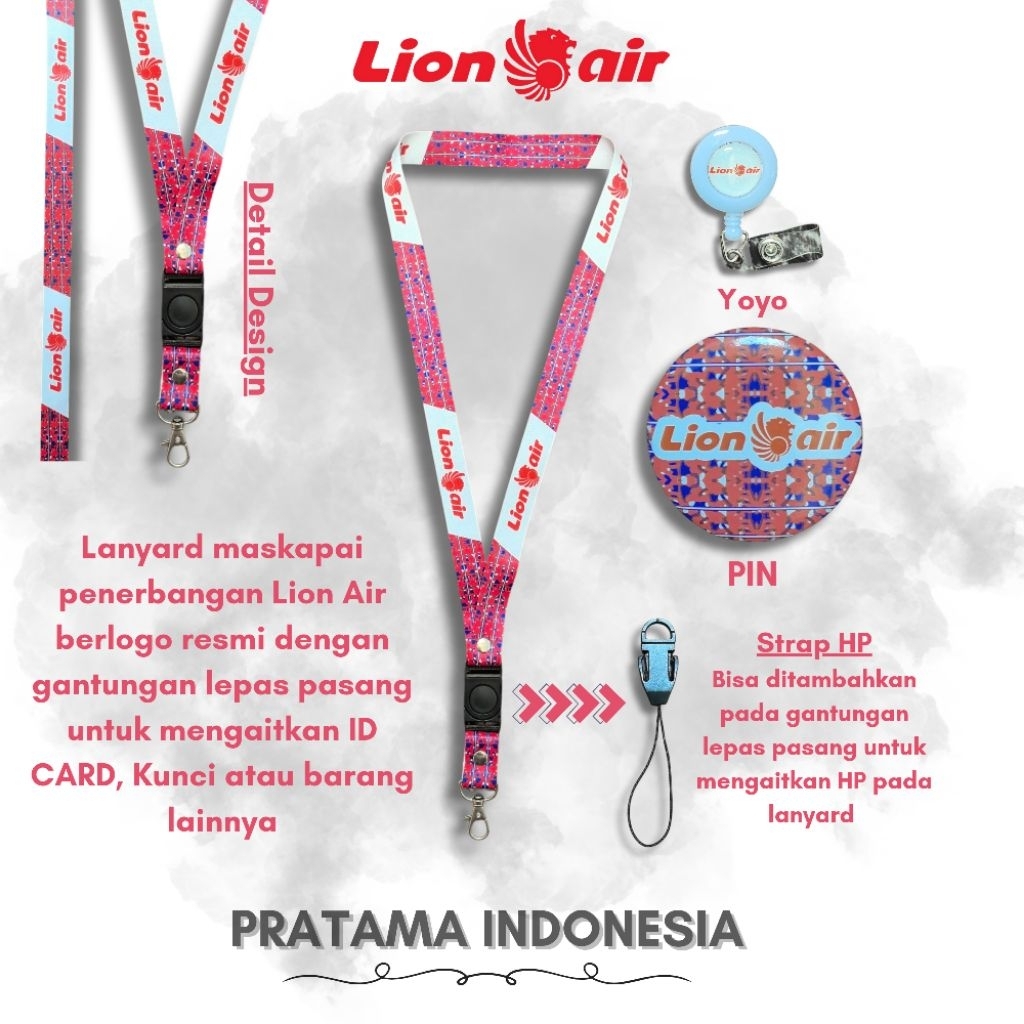 

Tali Lion Air Motif batik Asli READY paling murah paling laris kualitas terbaik