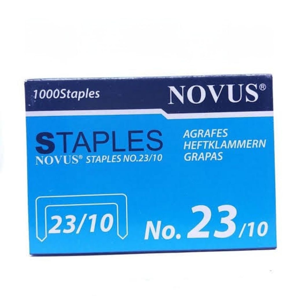 

Isi stapler staples steples 23/10 novus 3/8