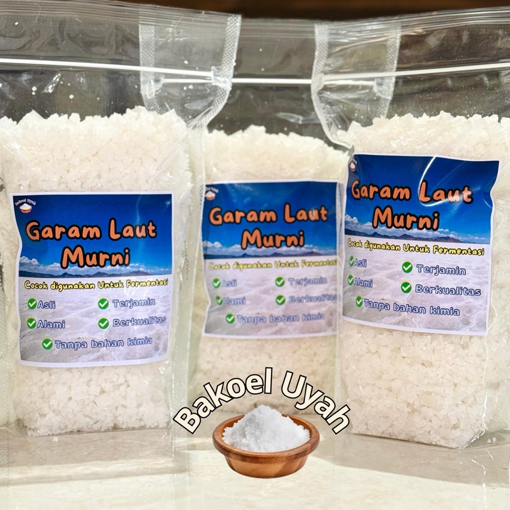 

GARAM LAUT MURNI ALAMI | GARAM FERMENTASI | KESEHATAN
