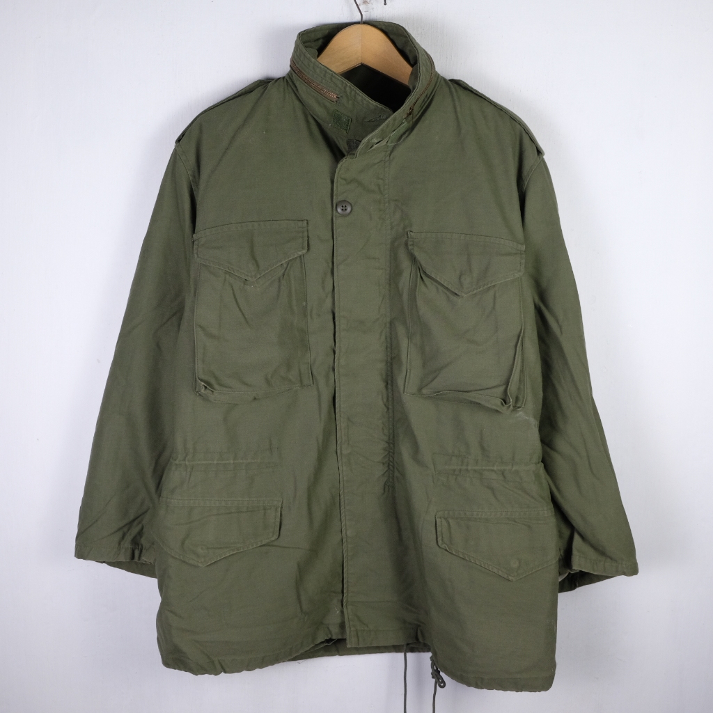 M65 FIELD COAT WEATHER ALPHA INDUSTRIES 70S US ARMY JACKET JK126 SIZE M ORIGINAL PRELOVED