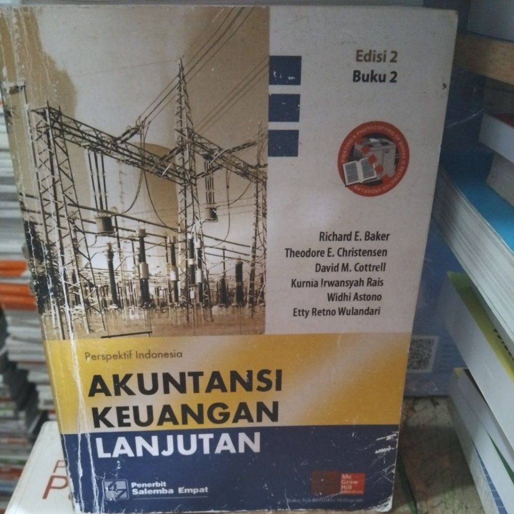 BUKU BEKAS AKUNTANSI KEUANGAN LANJUTAN EDISI 2 BUKU 2