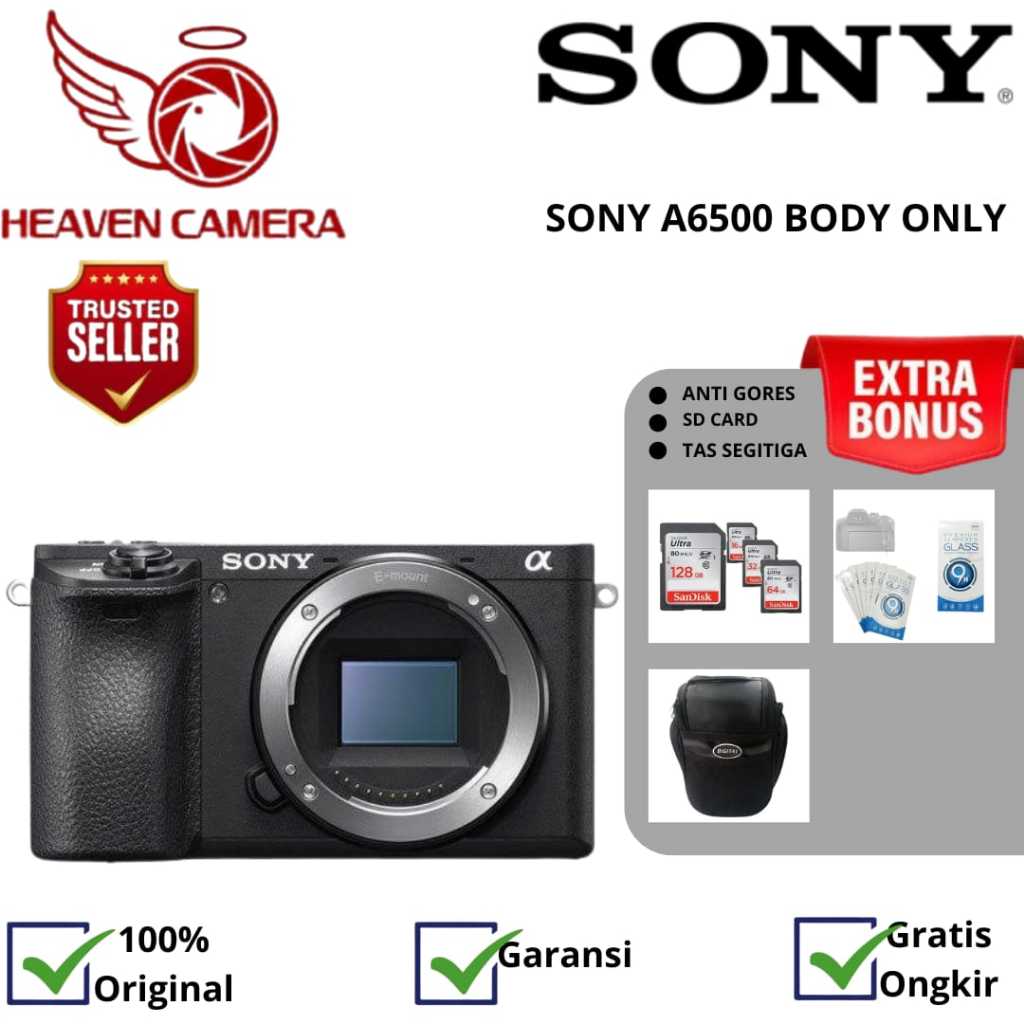 Sony Alpha A6500 Body Only Mirrorless Camera / Sony a6500 Body Only
