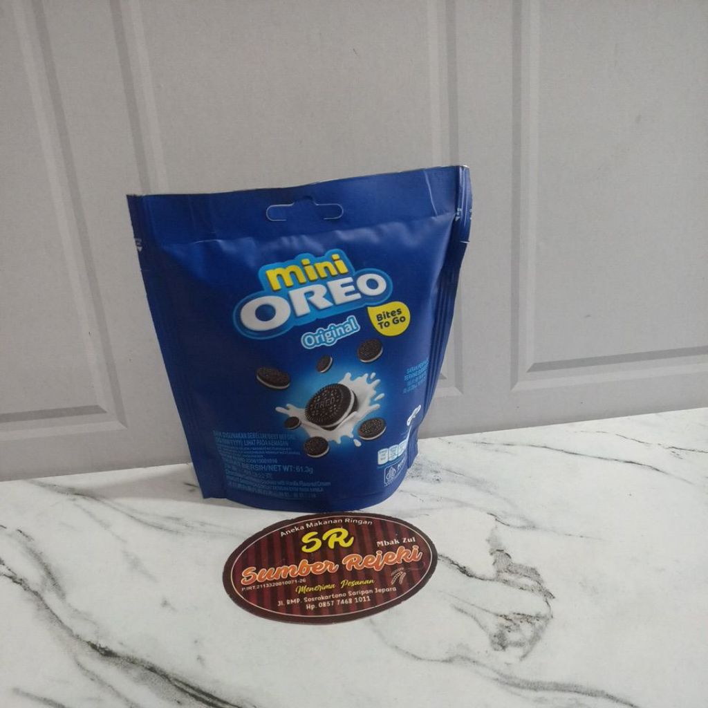 

OREO POUCH MINI ORIGINAL BERAT 61,3 GRAM