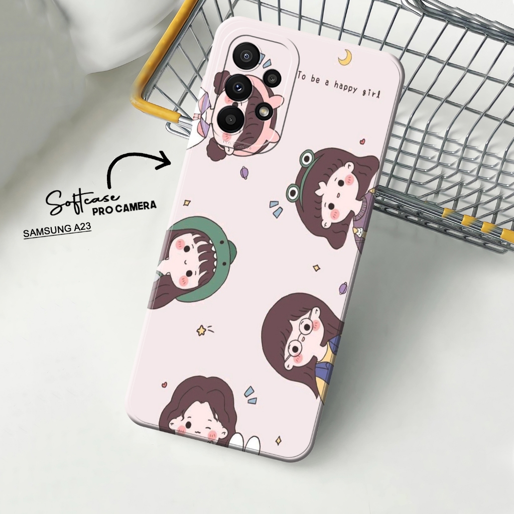 Casing Untuk SAMSUNG A23 / SM-A235M / SM-A235F /  SM-A235N - Softcase Handphone - Case SAMSUNG A23 -