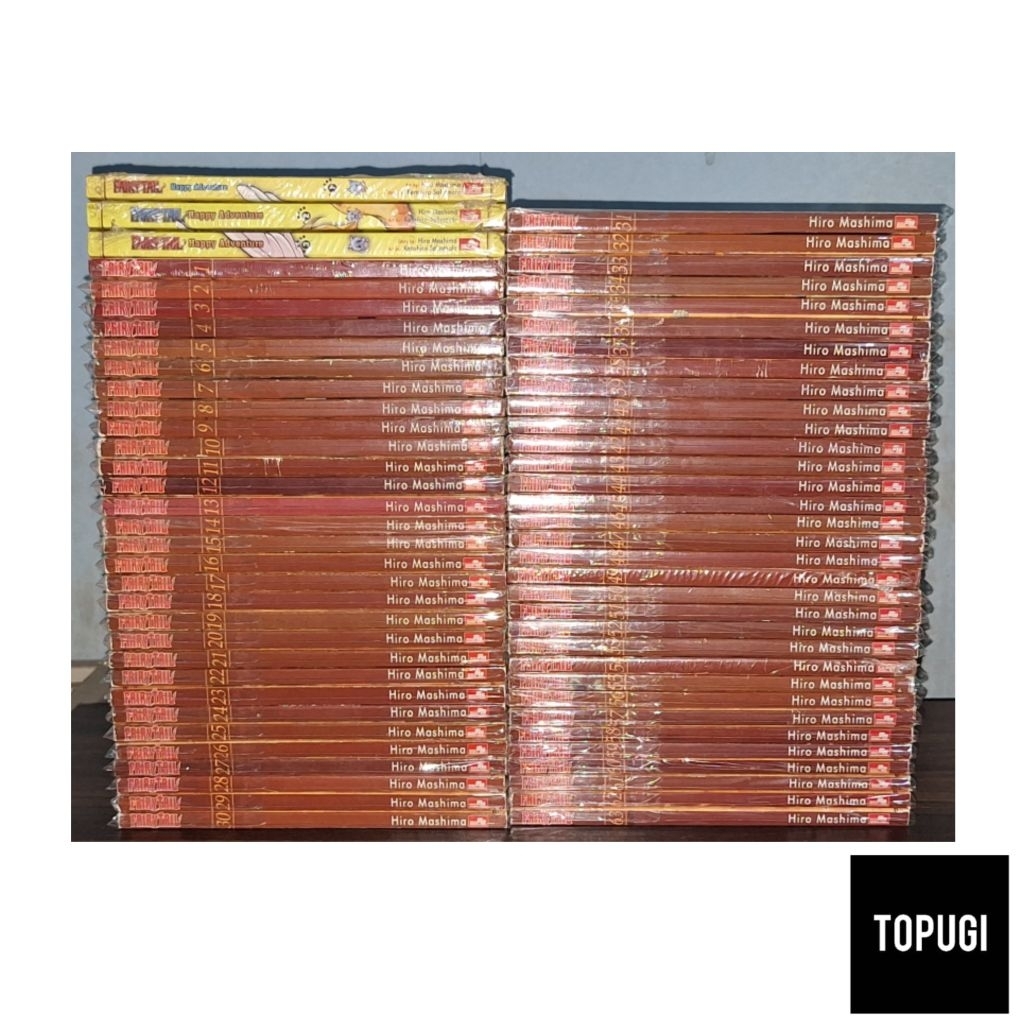 Komik Fairy Tail SET Vol. 1-63 Tamat + Fairy Tail Adventure 1-3 (Hiro Mashima)