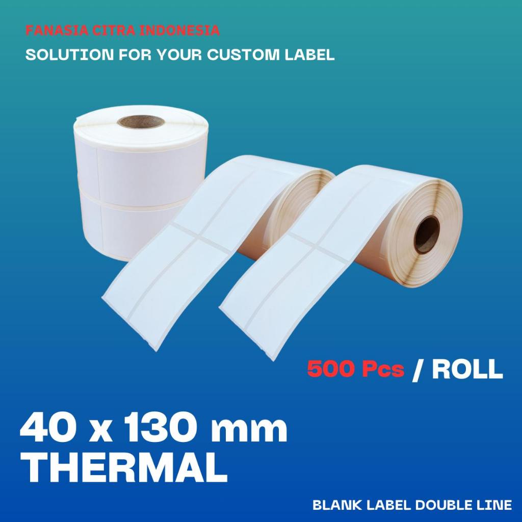 

Sticker Label Printer Double Line Thermal 500 - 1000 Pcs / Roll