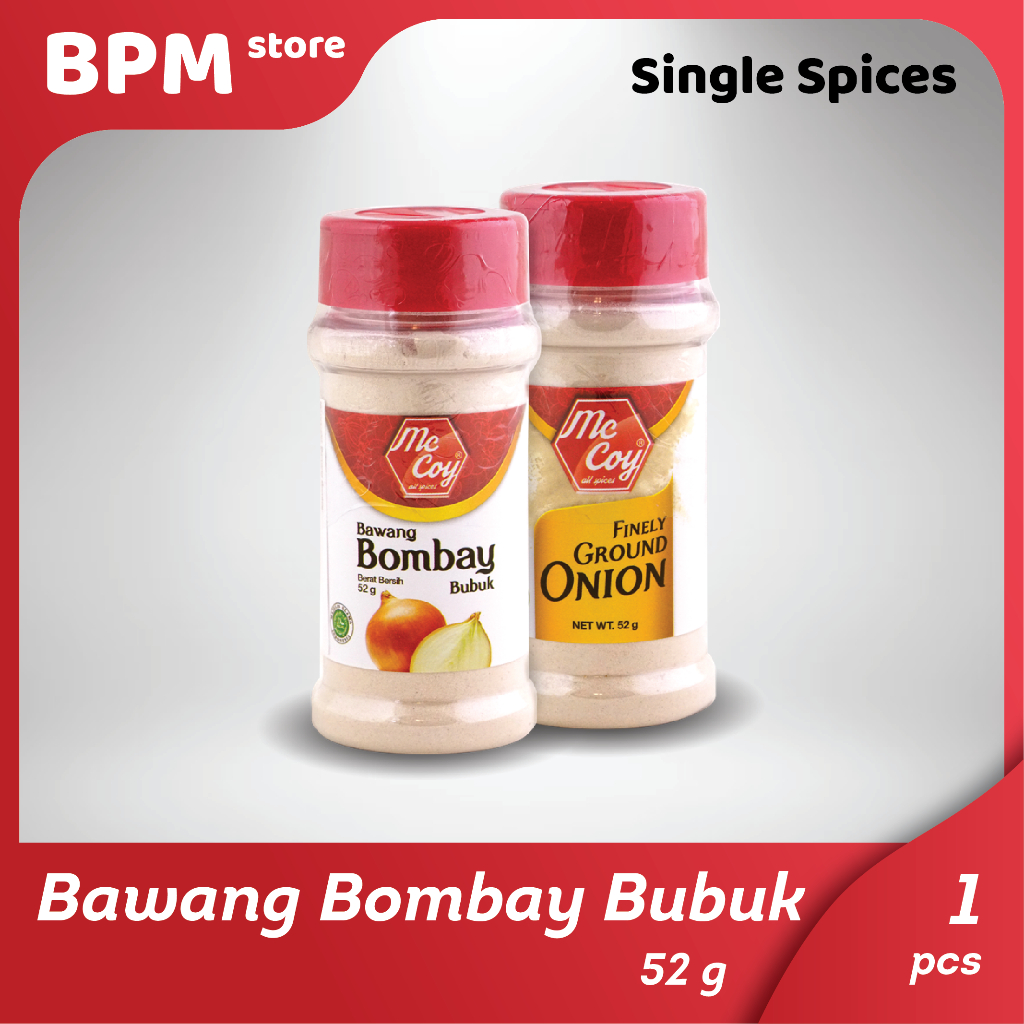 

McCoy Bawang Bombay Bubuk – Rasa Gurih Alami | Bumbu Praktis