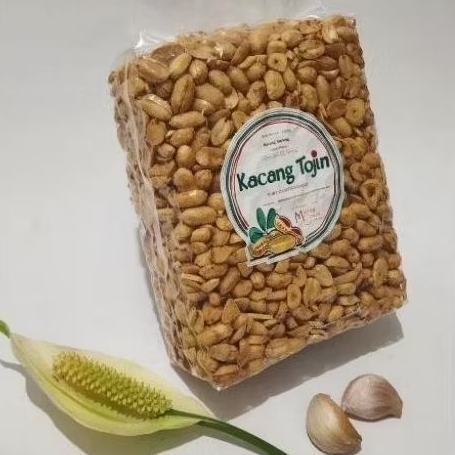 

Kacang Tojin Bawang Putih, Kemasan Vacuum Berat 1000g (Etalase 15)