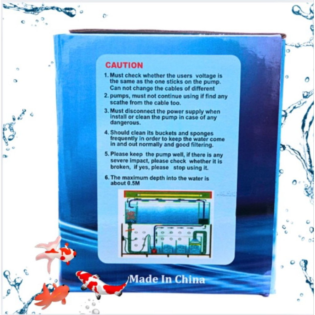 LUCKINESS 805 POMPA KOLAM AQUARIUM SUBMERSIBLE PUMP
