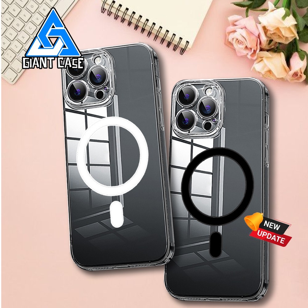 GLOSSY CLEAR CASE FOR REDMI 14C 13C 12C  10C 9C 9A 13X A1 A2 A3  NOTE 5A CASE BENING MOTIF MAGSAFE K