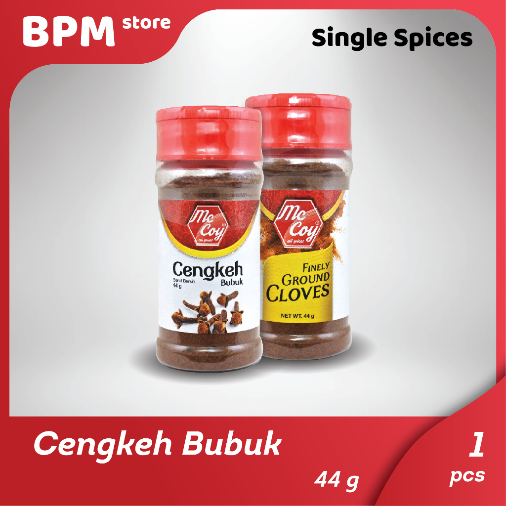 

McCoy Cengkeh Bubuk – Rempah Kuat & Aromatik | Untuk Masakan dan Minuman
