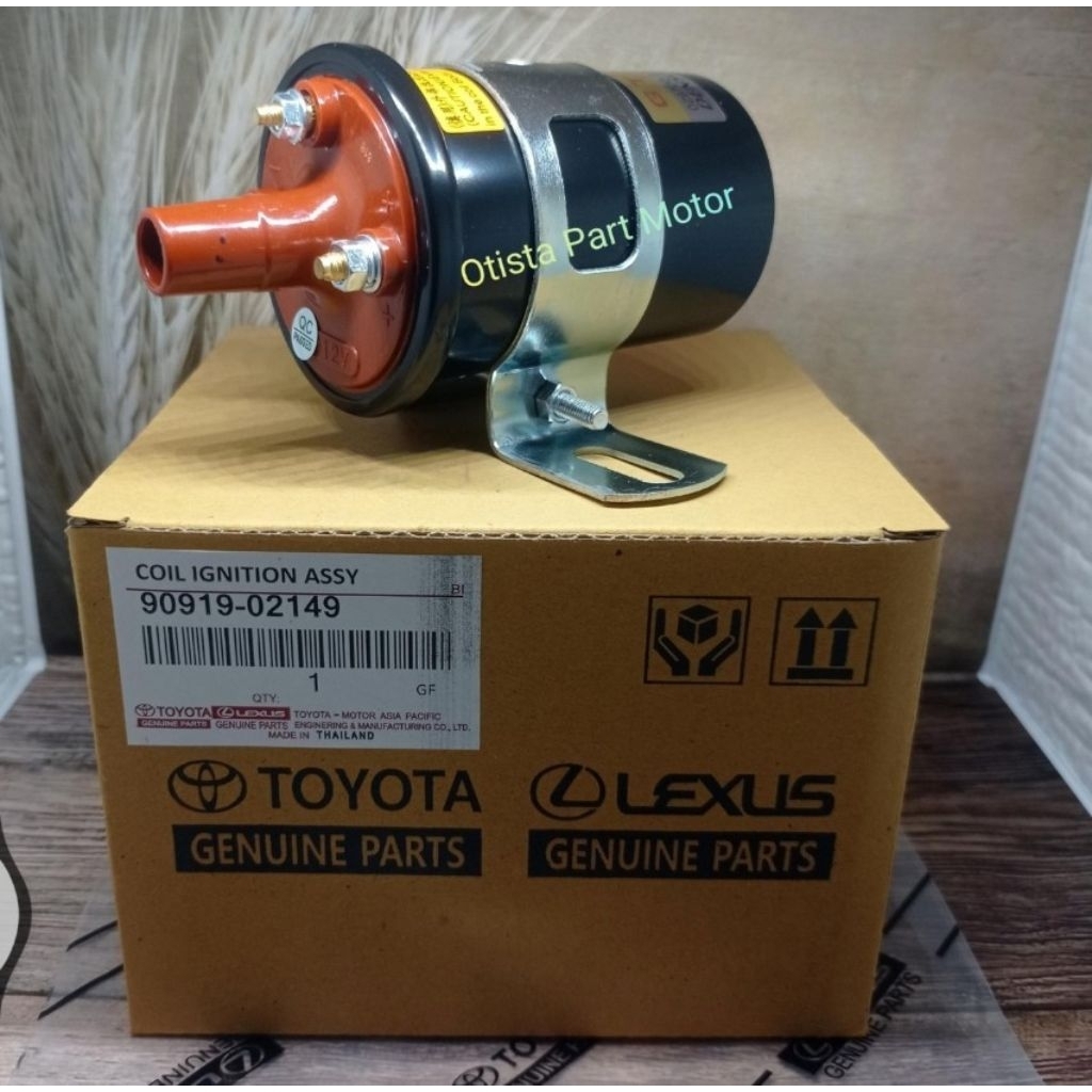 SHORT IGNITION COIL / KOIL PENDEK TOYOTA KIJANG 5K KIJANG 7K GRAND SUPER KAPSUL LGX GX FUTURA JIMNY 