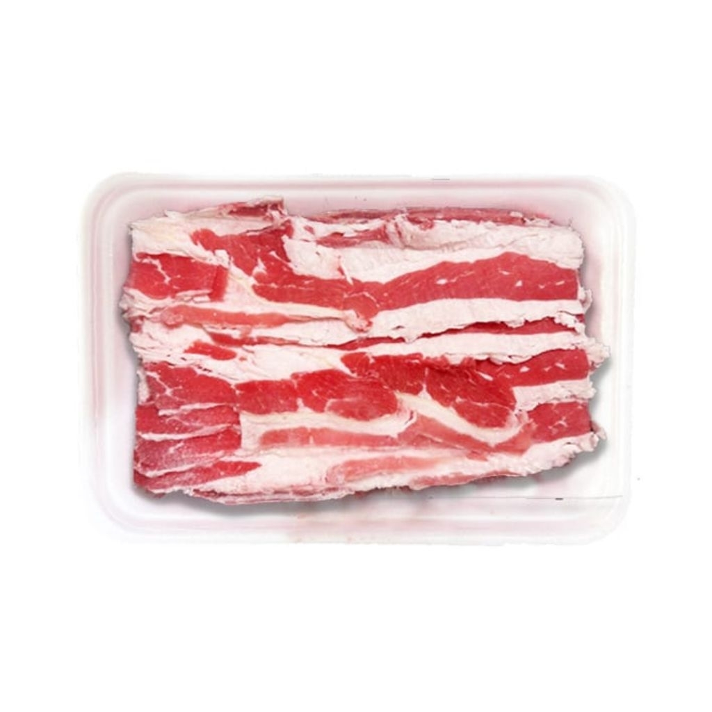 

Rib Blade Slice / Daging slice Bahan Yakiniku/Shabu-Shabu/Sukiyaki 250 Gram