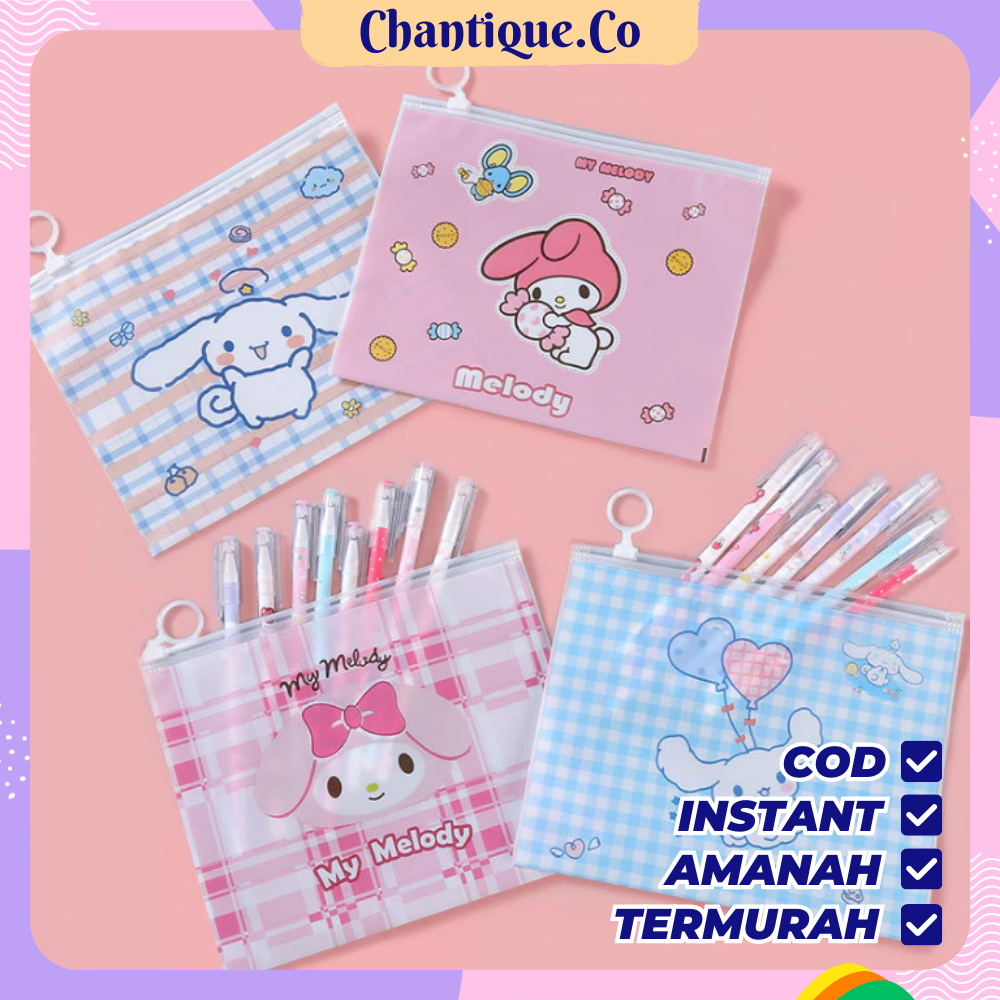 

Pouch Zipper Cosmetic Bag Karakter / Tempat Pensil Alat Sekolah Motif Karakter / Kantong Serbaguna / Pouch Alat Tulis