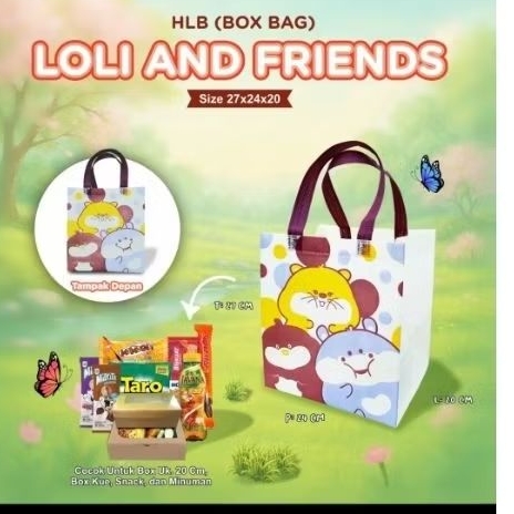 

Goodie bag Bingkisan Ulangtahun Tas Birthday Animal 27 24 20