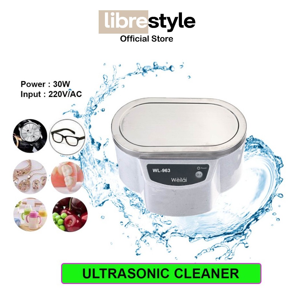 Weilai WL-963 Mesin Ultrasonic Cleaner Jewelry Glasses Cleaning