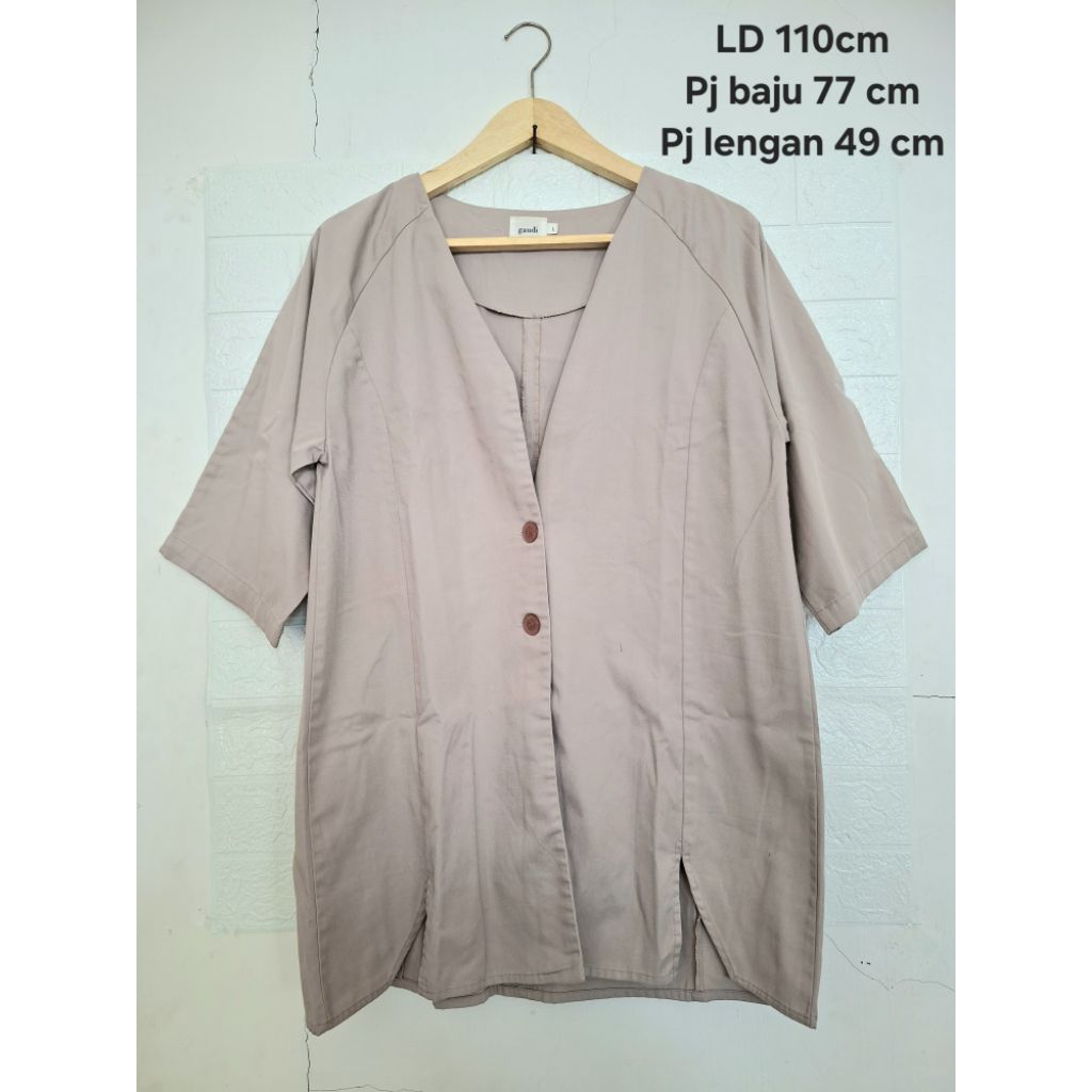 Blazer Casual Outer Casual Wanita Blazer Gaudi