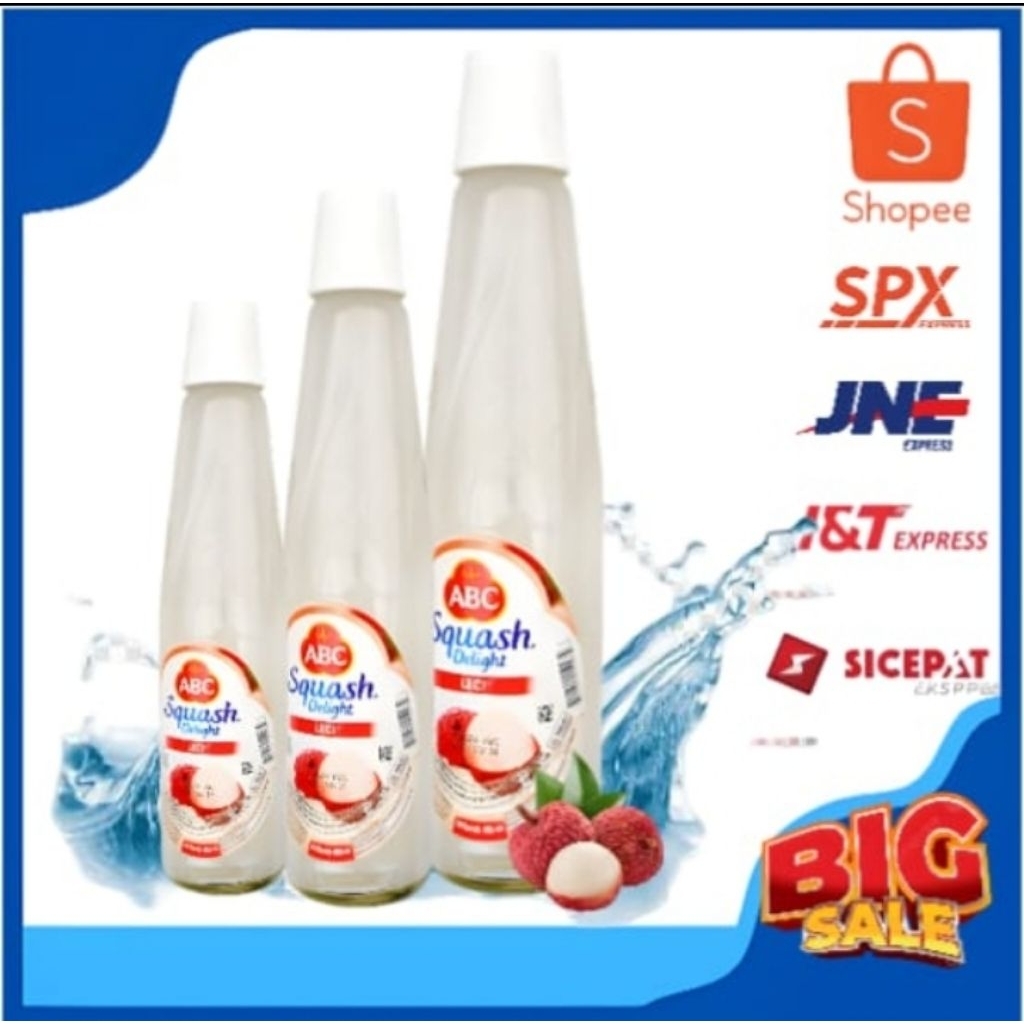 

Sirup ABC Squash Delight Leci 450 ml