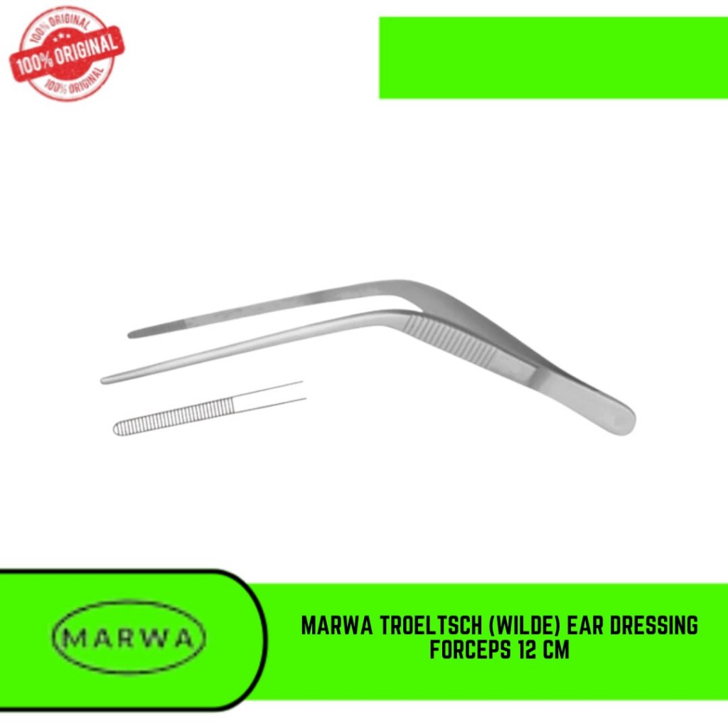 Marwa Troeltsch (Wilde) Ear Dressing Forceps 12 CM