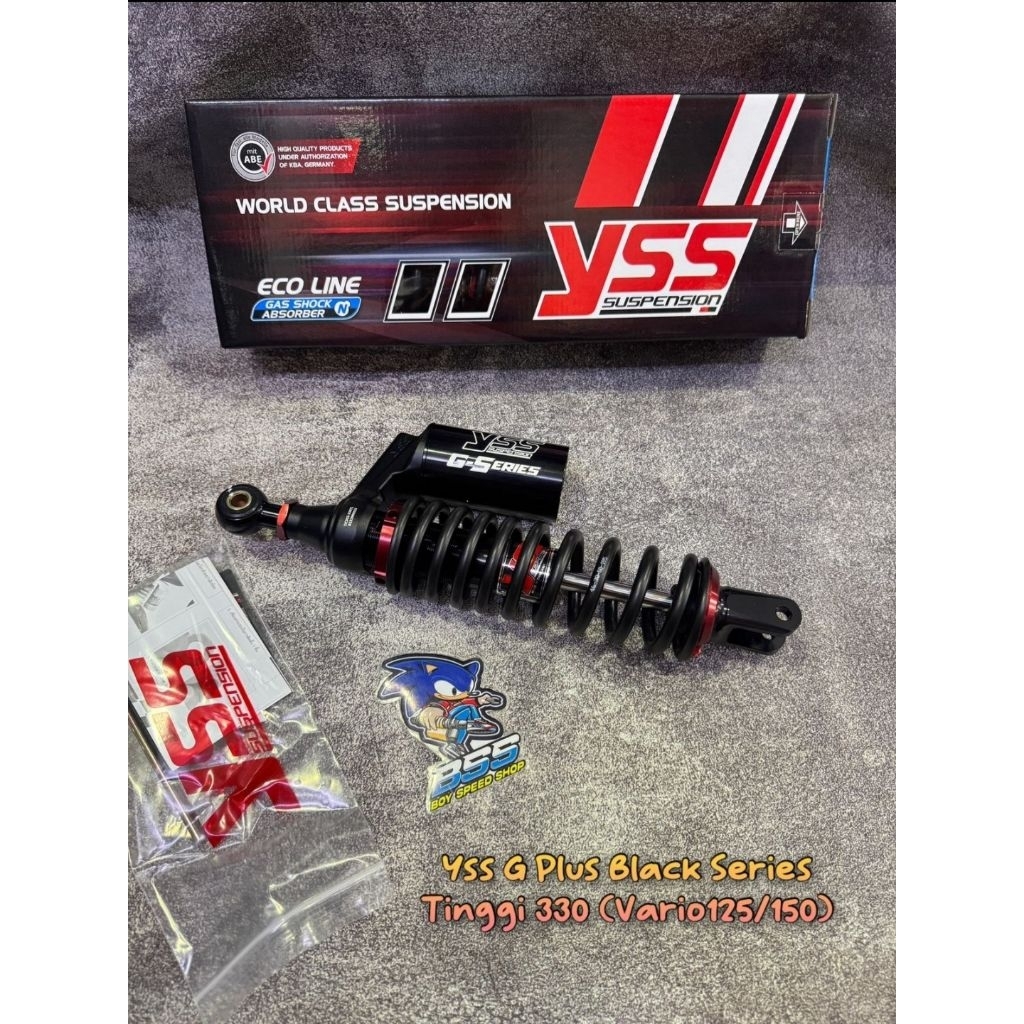 Shockbrecker YSS G Plus (Black Series) ukuran 330mm