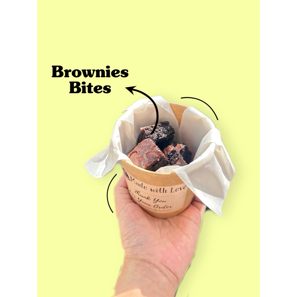 

Fudgy Brownies Bites