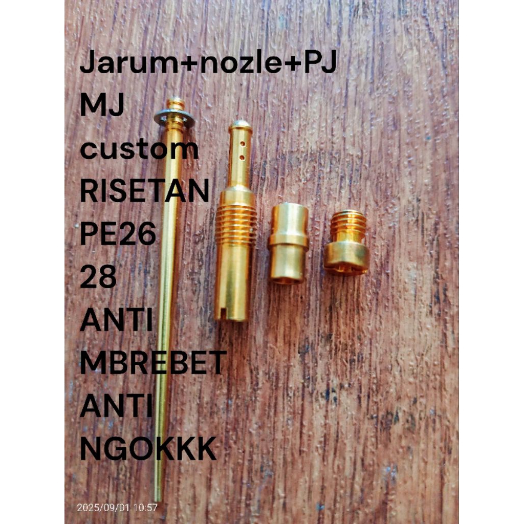 anti ngok/mbrebet jarum nozzle modif karburator PE28, PE26, PE24