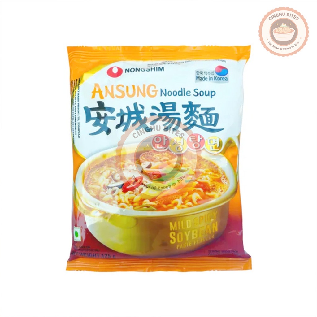 

NONGSHIM ANSUNGTANGMYUN (Spicy Miso Soup Noodle) 125gr - MIE IMPORT KOREA [HALAL]