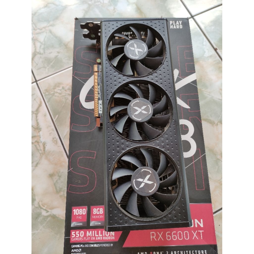 XFX AMD RX 6600 XT Second