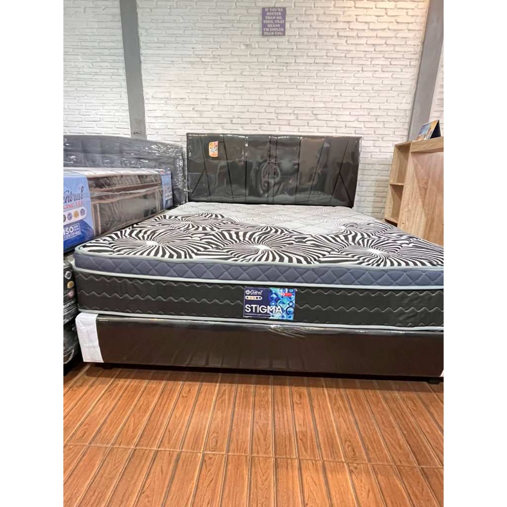 Springbed || matras || kasur central stigma set divan