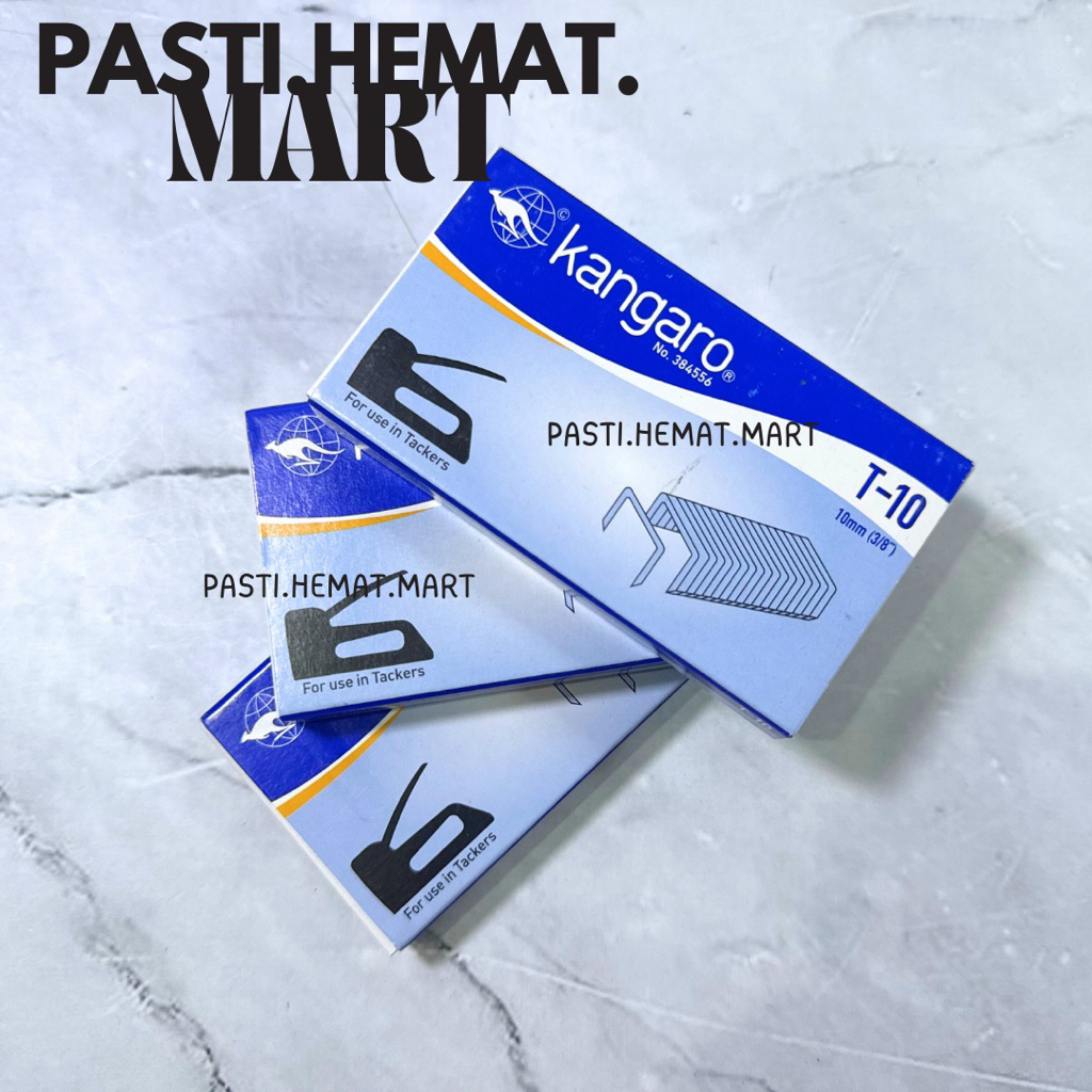 

Isi Stapler Kangaro T-10 8MM | Isi Necis / Staples Tembak / Isi Gun Tacker / Heavy Duty