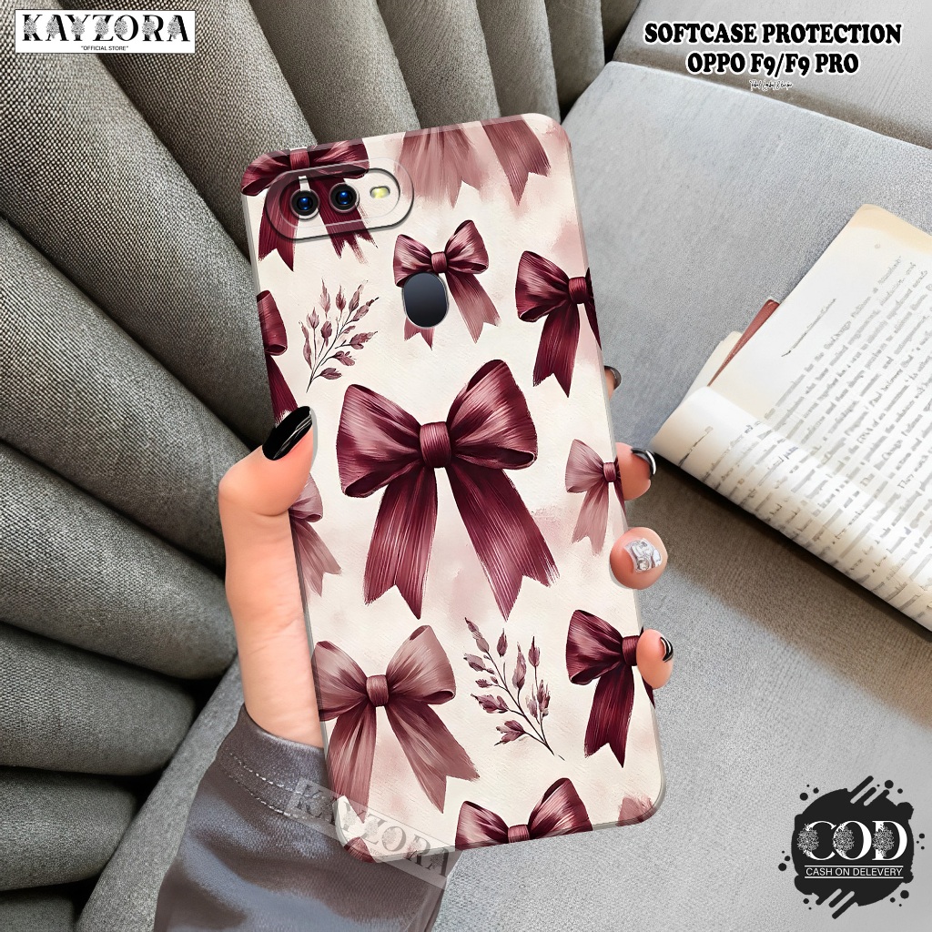 Softcase Hp OPPO F9/F9 PRO Terbaru - KAYZORA - Fashion Case Aesthetic - Casing OPPO F9 /F9 PRO - Sil