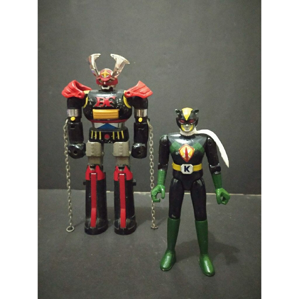 Robot Megazord Chogokin Battle Fever Robo & Figure Battle Kenya Custom Vintage