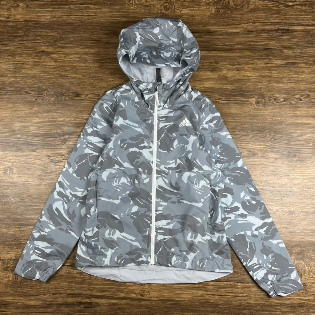 Jaket Gunung Adidas Women Rain RDY Jacket Outdoor Waterproof Original