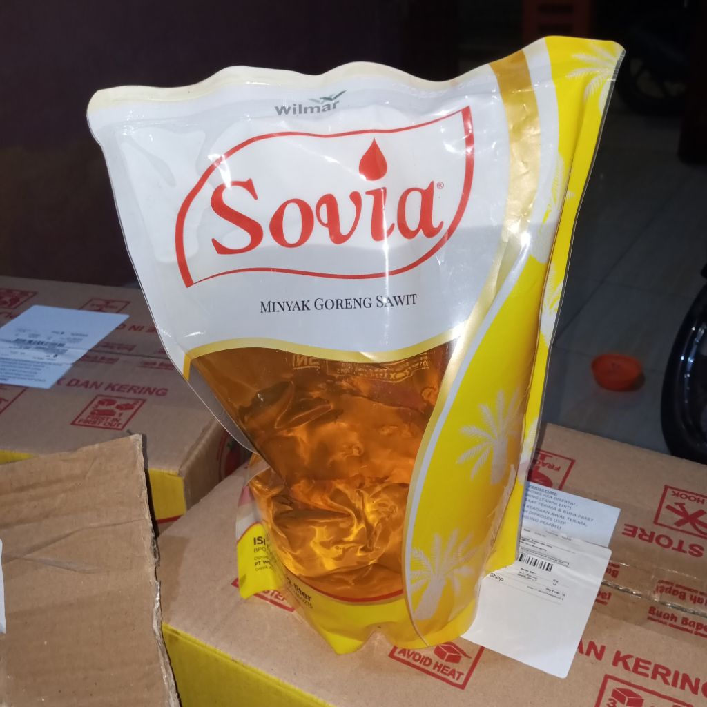 minyak goreng Sovia 2 liter pouch
