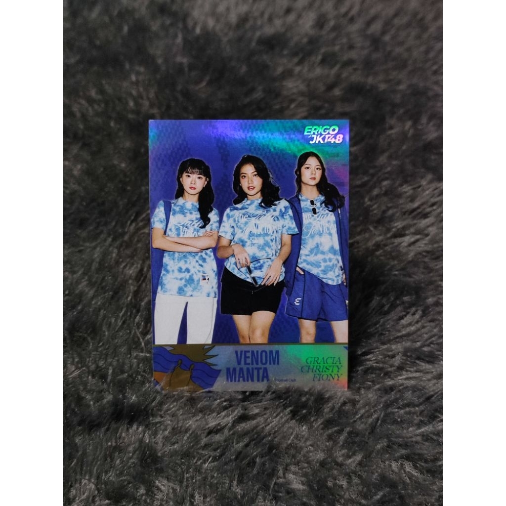 panini fiony, gracia, christy JKT48 x erigo official