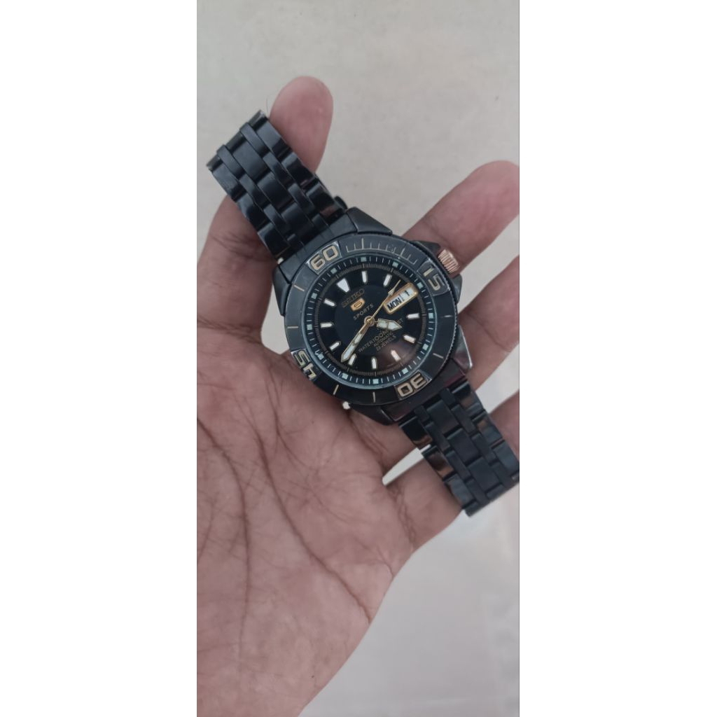 Seiko 5 7s26 sport diver MOD automatic second